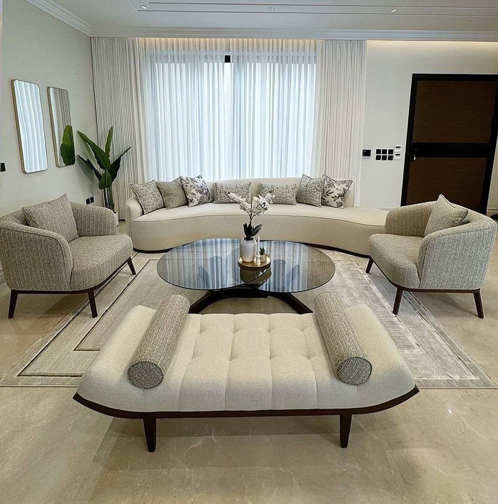 مجموعة جلوس فاخرة, أثاث غرفة المعيشة, تصميم عصري, كنب فاخر, شراء أثاث عبر الإنترنت