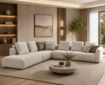 أريكة زاوية، أريكة حديثة، أثاث منزلي، تصميم داخلي، غرفة معيشة